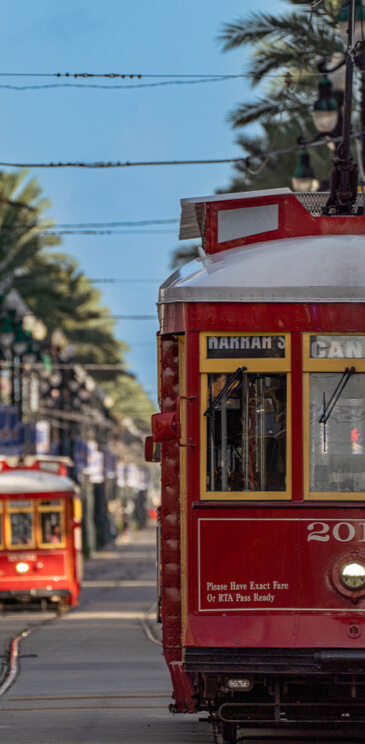 New Orleans - Trolley Cars