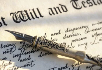 last will and testament